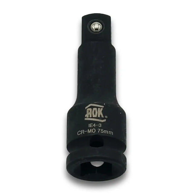 Heavy-Duty 1/2" Drive Impact Extension 3" Long Heat Treated for Superior Durability