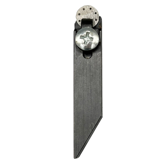 Left-Hand Round Bit Tool Holder with Round Carbide Insert, Fits AMMCO & Accu-Turn Brake Lathes, Part