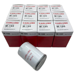 M195 Engine Oil Filters for Ford, Dodge, Jeep, Mazda - Case of 12, alternate view