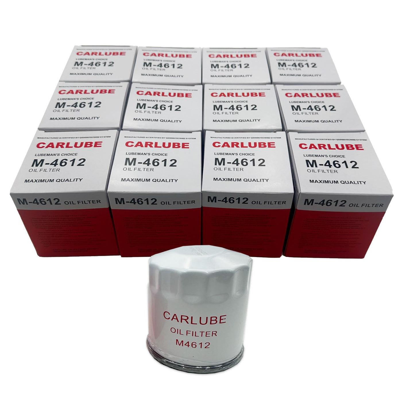 M4612 Engine Oil Filters for Honda, Nissan, Mazda - Case of 12, additional view 3