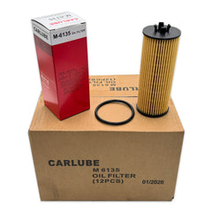 M6135 Engine Oil Filters for Chrysler, Dodge, Jeep, Ram - Case of 12