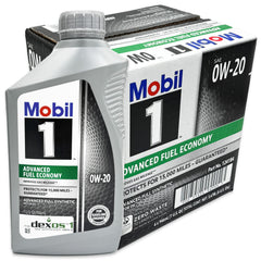 6-Pack Mobil 1 0W-20 Advanced Full Synthetic Motor Oil, 1 QT