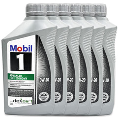 6-Pack Mobil 1 0W-20 Advanced Full Synthetic Motor Oil, 1 QT, additional view 4