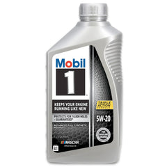 6-Pack Mobil 1 5W-20 Full Synthetic Motor Oil, 1 QT, alternate view