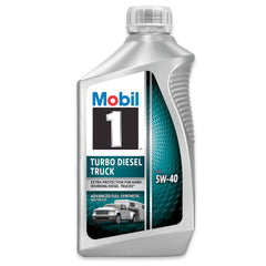 6-Pack Mobil 1 5W-40 Turbo Diesel Truck Full Synthetic Motor Oil, 1 QT, alternate view