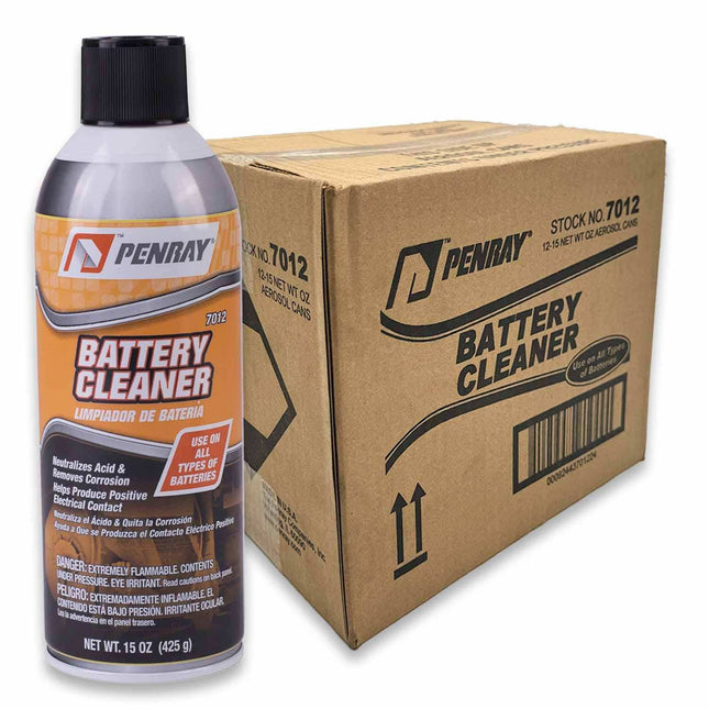 Penray 7012 Battery Acid & Corrosion Cleaner 15 oz - Case of 12