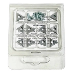 Positive Rake Carbide Insert Bits, 10-Pack, Fits Accu-Turn Brake Lathes, Part #40435, additional view 3