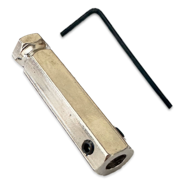 Quick Change Adapter for 1/4" Carbide Cutter Bit - 3-Screw Locking System