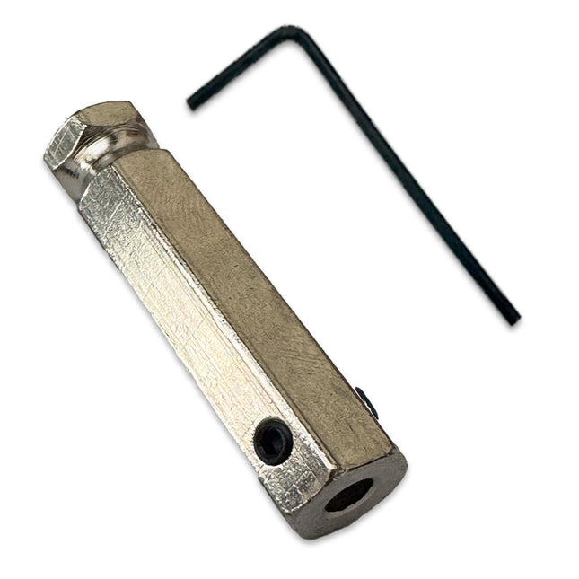 Quick Change Adapter for 3/16" Carbide Cutter Bit - 3-Screw Secure Hold