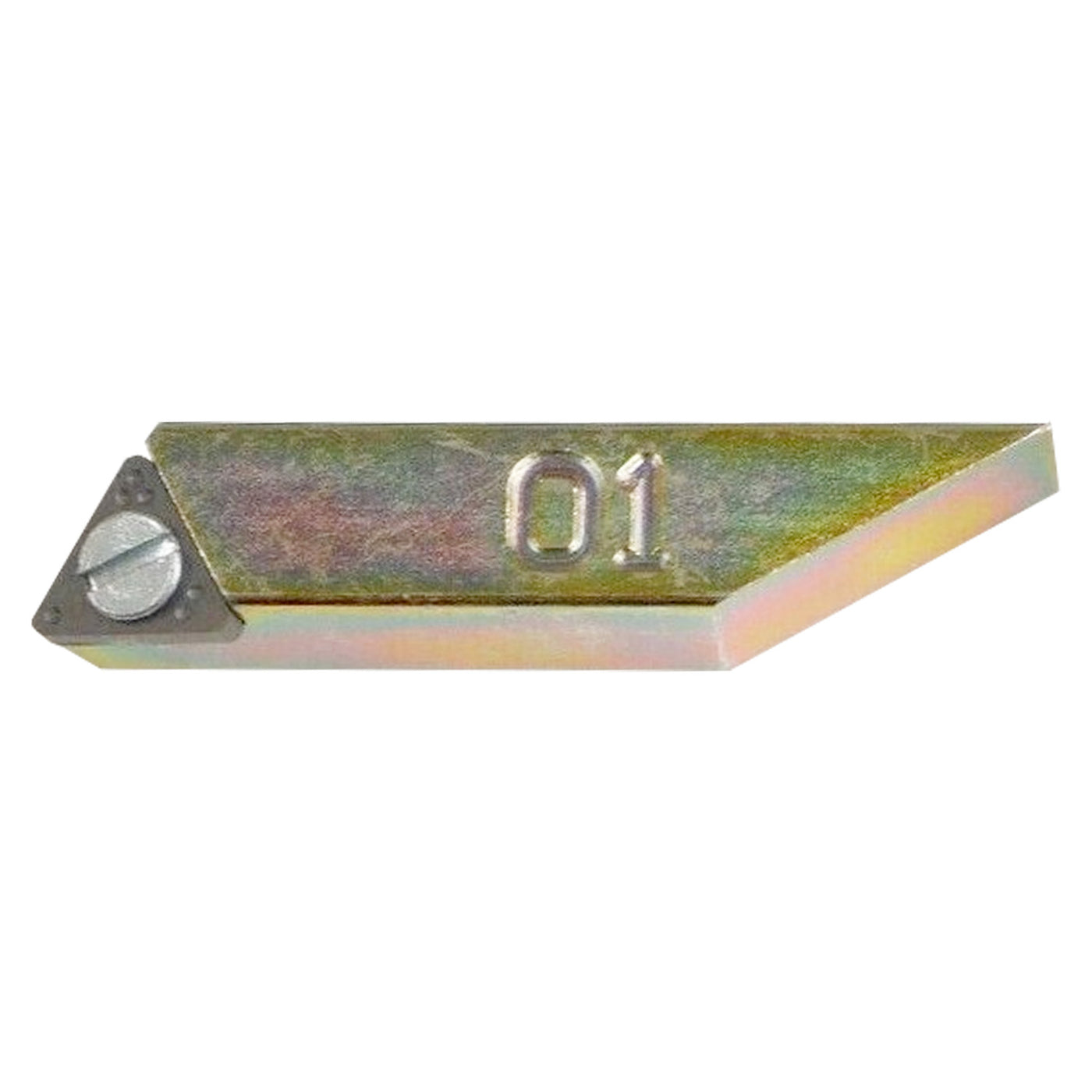 Right-Hand Negative Rake Tool Holder with Carbide Insert, Fits AMMCO Brake Lathes, Part #10701