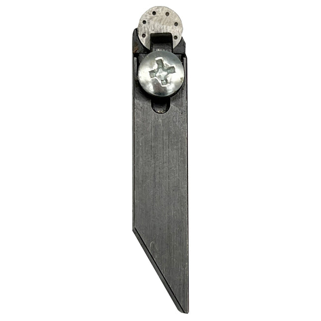 Right-Hand Round Bit Tool Holder with Round Carbide Insert, Fits AMMCO & Accu-Turn Brake Lathes, Part