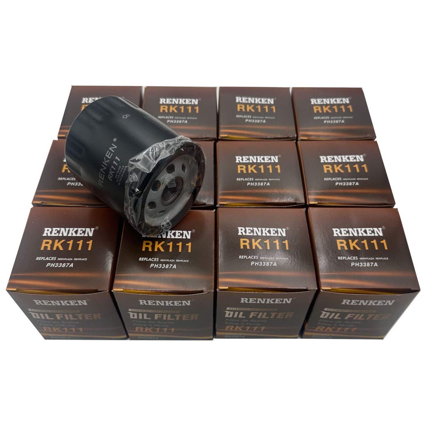 RK111 Engine Oil Filters for Chevrolet, Buick, Pontiac, Oldsmobile - Case of 12, additional view 3
