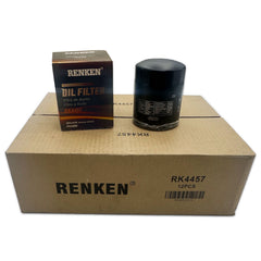 RK4457 Engine Oil Filters for Nissan, Volkswagen, Subaru and Infiniti - Case of 12