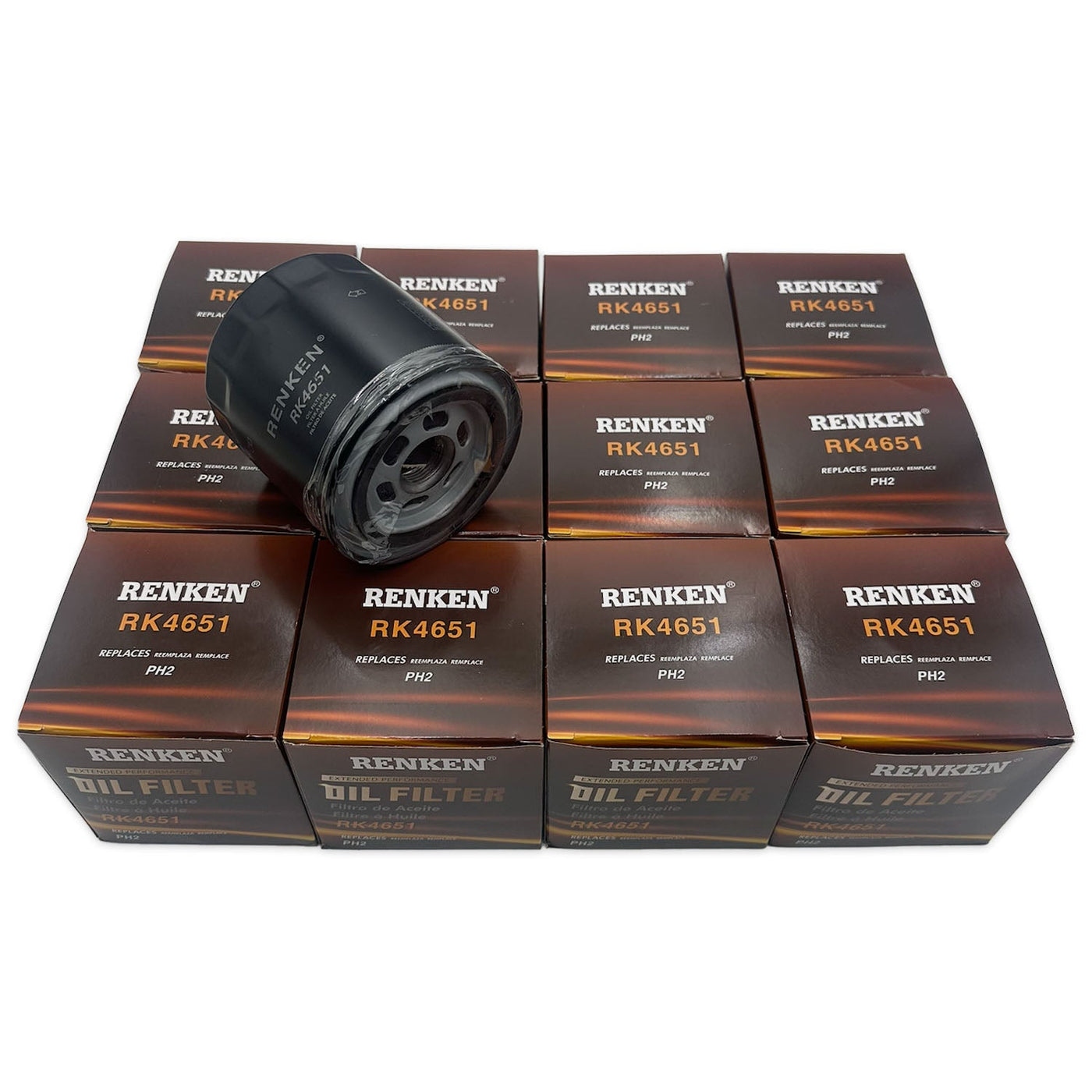 RK4651 Engine Oil Filters for Ford, Lincoln, Mercury - Case of 12, alternate view