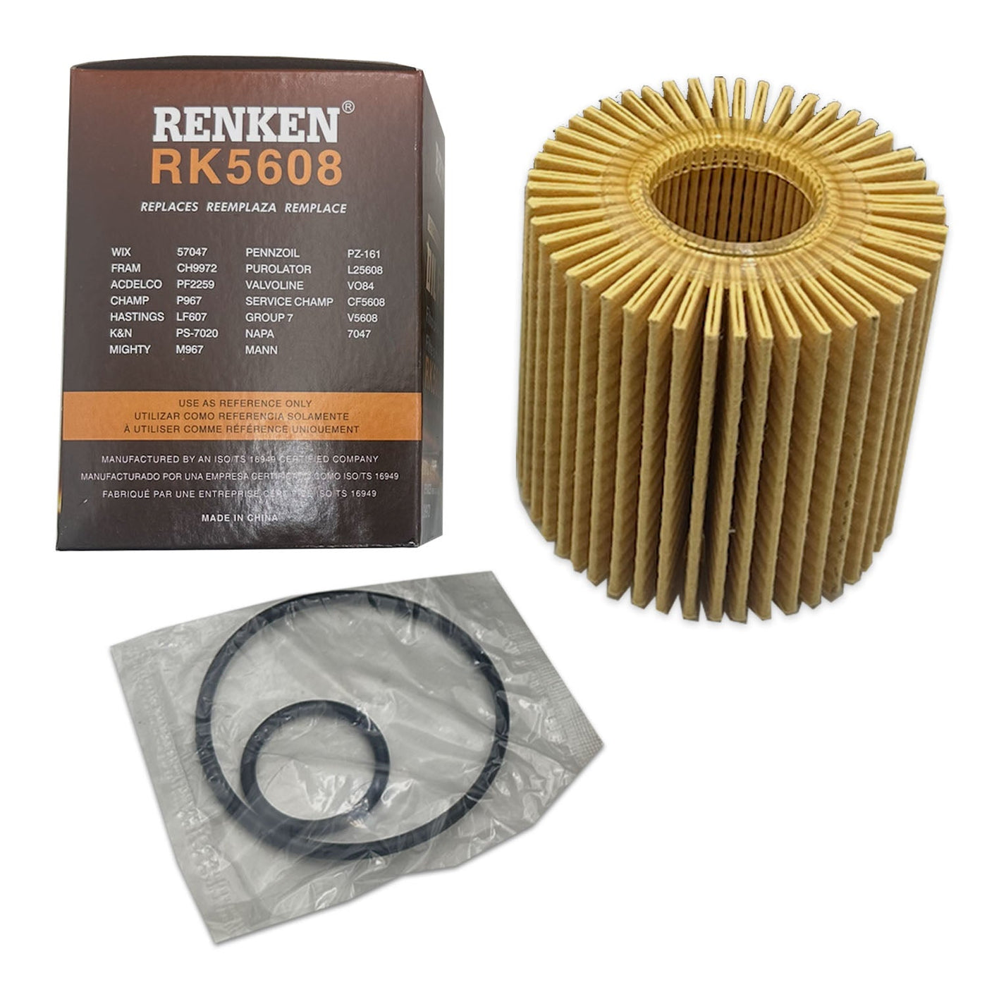 RK5608 Engine Oil Filters for Toyota, Lexus, Scion - Case of 12, additional view 3