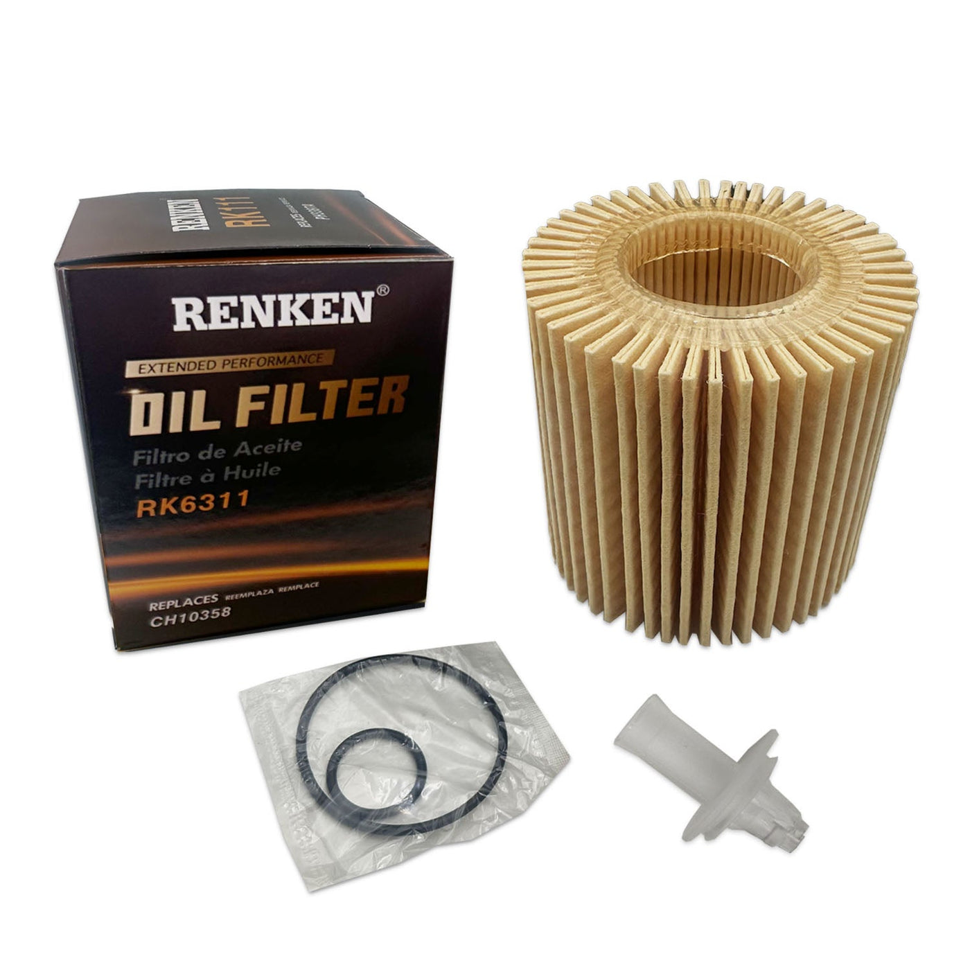 RK6311 Engine Oil Filters for Toyota, Lexus, Pontiac - Case of 12, alternate view