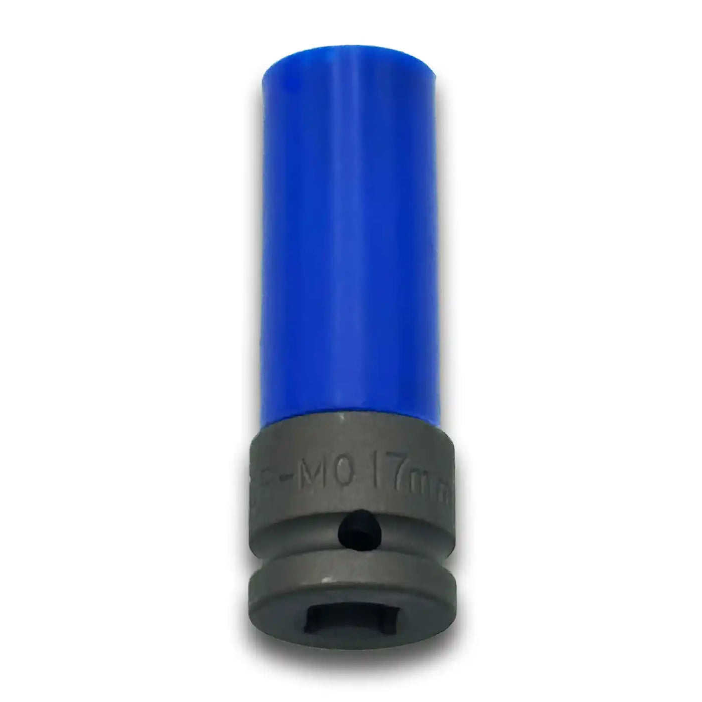 Thin-wall 17mm Steel Socket with Plastic Sleeve to Protect Wheels 1/2" Drive, Metric