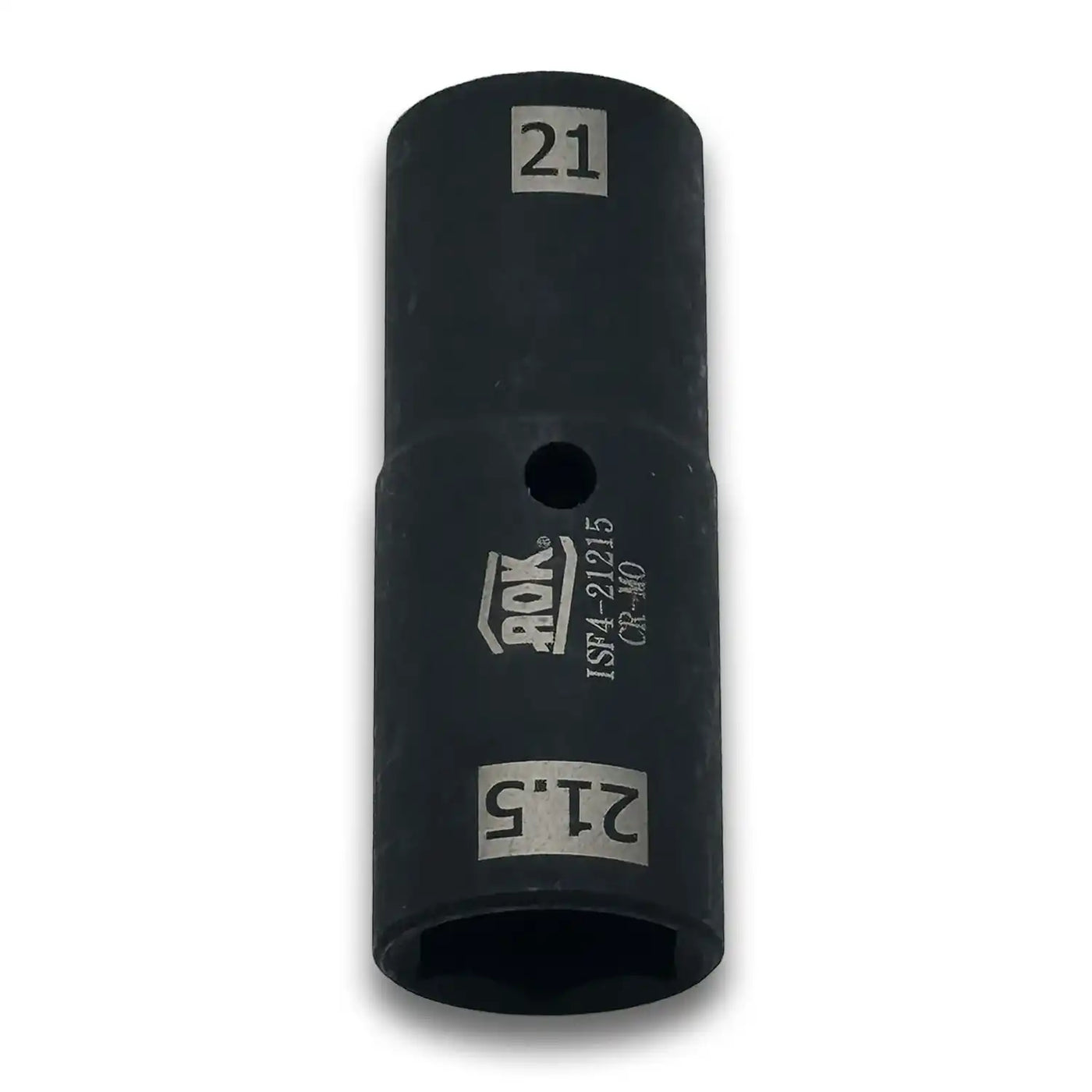 Thin-Wall Flip Socket 21mm x 21.5mm Metric - 1/2" Drive, Cr-Mo Steel