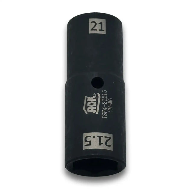 Thin-Wall Flip Socket 21mm x 21.5mm Metric - 1/2" Drive, Cr-Mo Steel