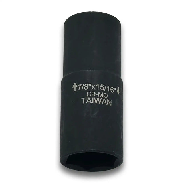 Thin-Wall Flip Socket 7/8" x 15/16" - 1/2" Drive, Cr-Mo Steel