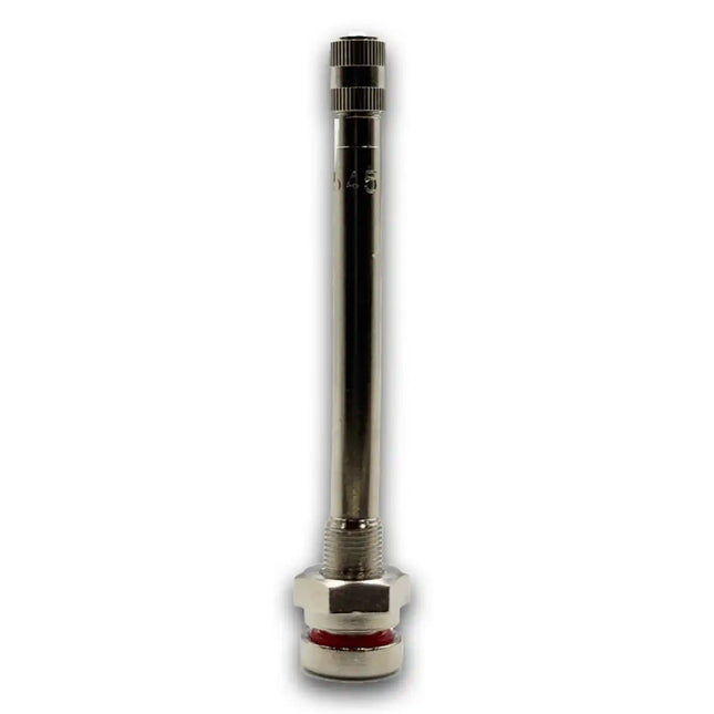 TR545 Nickel O-Ring Clamp-In Truck Valve Stem 3.5" Straight
