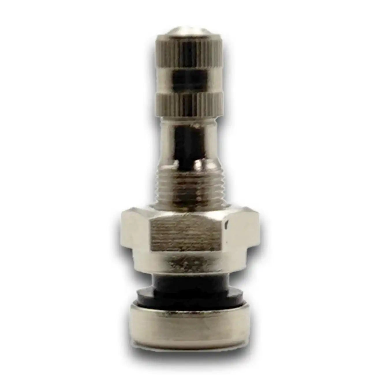TR552 Nickel O-Ring Clamp-In Truck Valve Stem 1.25" Straight