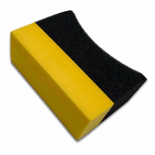 U-Shaped Tire Sponge Cleaning & Polishing Wax/Tire Shine Application High-Density EVA