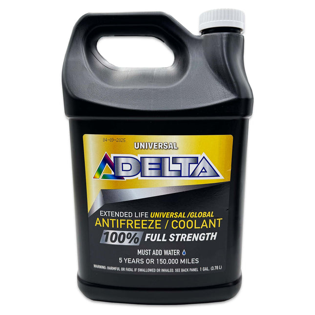 Universal Yellow 50/50 Coolant Long-Life Antifreeze, 1 Gallon
