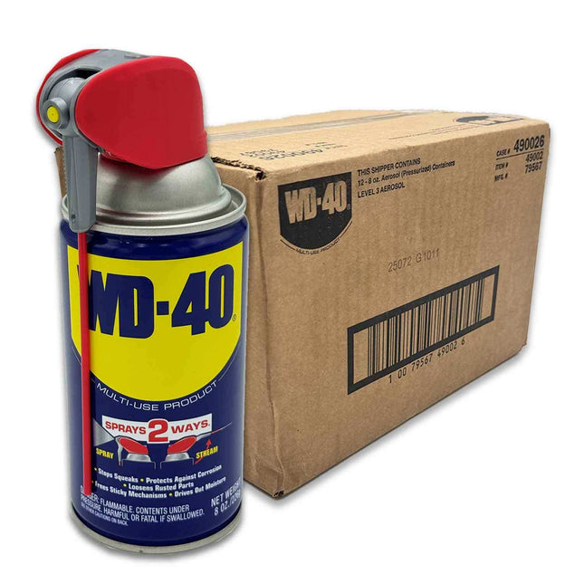 WD-40 8-oz Smart Straw Multipurpose Lubricant - Case of 12