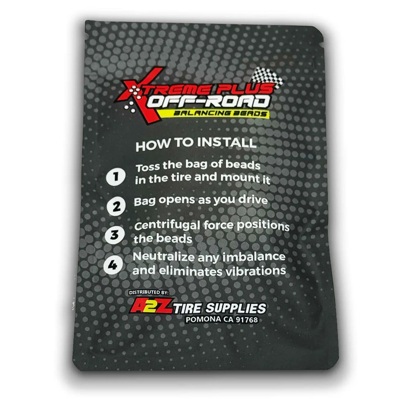 Xtreme Plus off-road tire balancing beads packaging