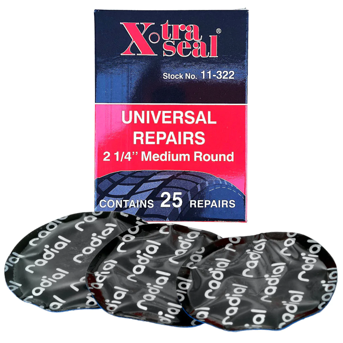 Xtra Seal 2 1/4" Medium Round Universal Tire Patches