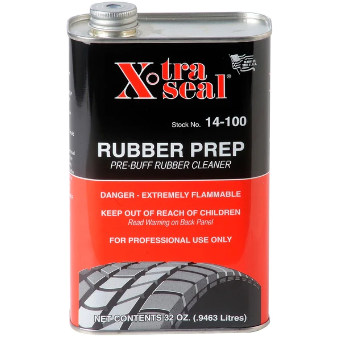 Xtra Seal Rubber Prep Pre Buffing Solution Flammable