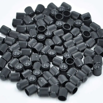 A2Z-701-200 - Black Plastic Tire Valve Stem Caps for Cars, Trucks & Motorcycles - A2Z Tire Supplies