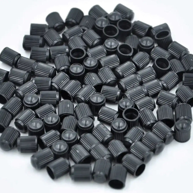 A2Z-701-200 - Black Plastic Tire Valve Stem Caps for Cars, Trucks & Motorcycles - A2Z Tire Supplies
