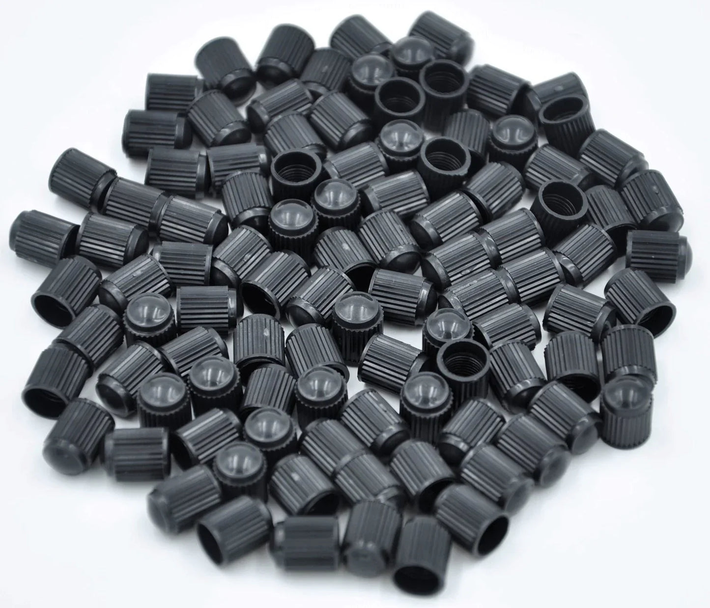 A2Z-701-200 Universal Black Plastic Tire Valve Stem Caps fits Passenger Cars, Trucks, Motorcycles and SUVs - A2Z Tire Supplies