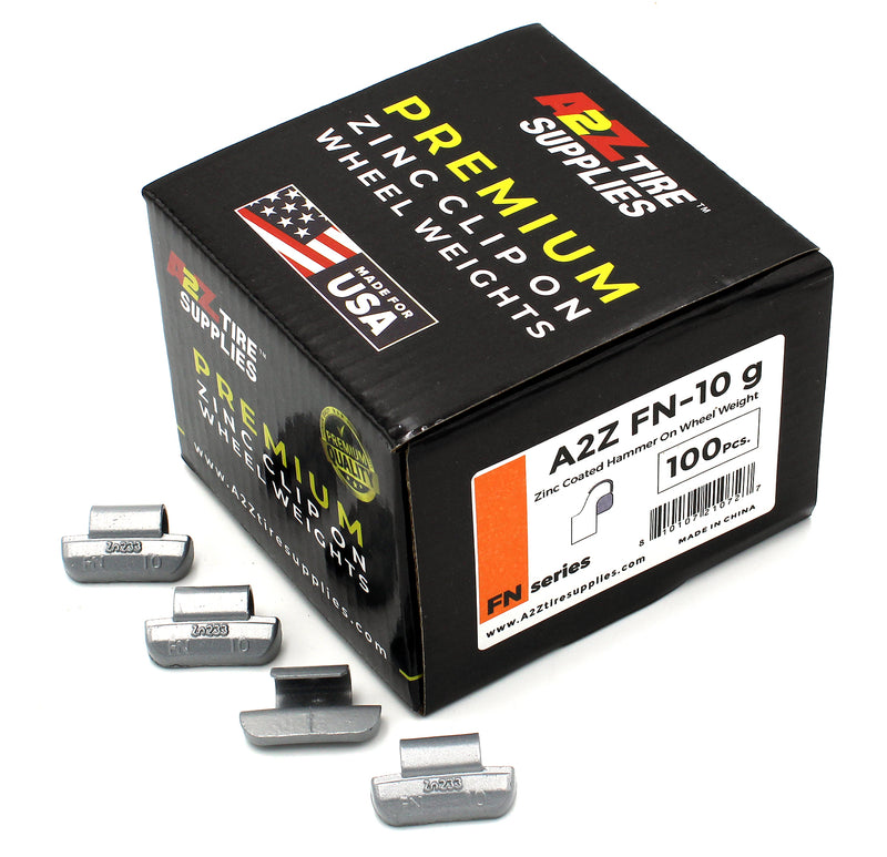 FN Series Coated Hammer ZINC On Wheel Weights