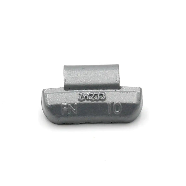 A2Z-ZN-FN-10g - FN Profile 10g Zinc Clip‑on Wheel Weights - Box of 100 - A2Z Tire Supplies