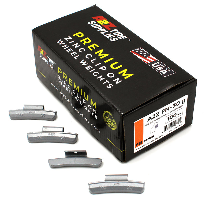FN Series Coated Hammer ZINC On Wheel Weights