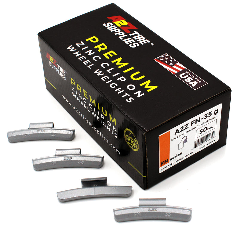 FN Series Coated Hammer ZINC On Wheel Weights
