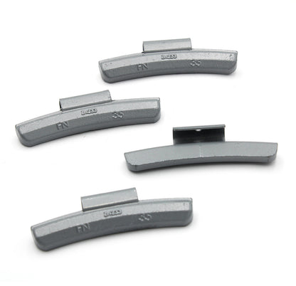FN Series 35g Rust-Proof Epoxy Coated Zinc Hammer-On Wheel Weights - Box of 50 - a2ztiresupplies