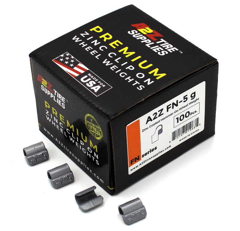 FN Series Coated Hammer ZINC On Wheel Weights