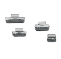 FN Zinc Clip on Wheel Weights Assortment 5g 10g 15g 20g for Japanese Alloy Rims 100 PCS