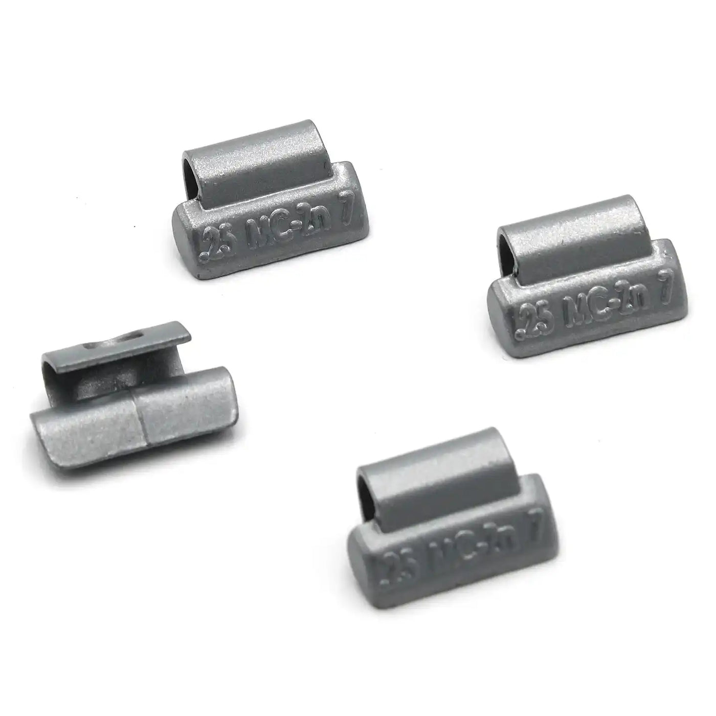 MC 0.25oz Zinc Clip on Wheel Weights for Domestic Alloy Rims 100 PCS, additional view 4