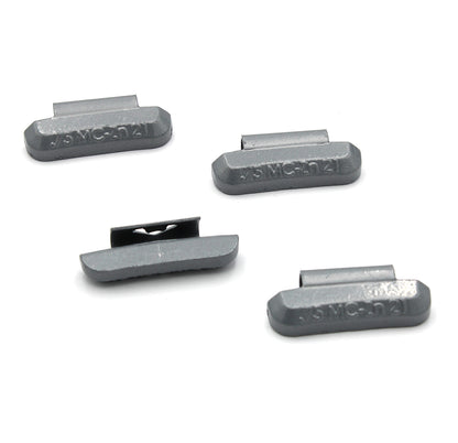 MC Series 0.75‑oz Rust-Proof Epoxy Coated Zinc Hammer‑On Wheel Weights - Box of 100 - a2ztiresupplies