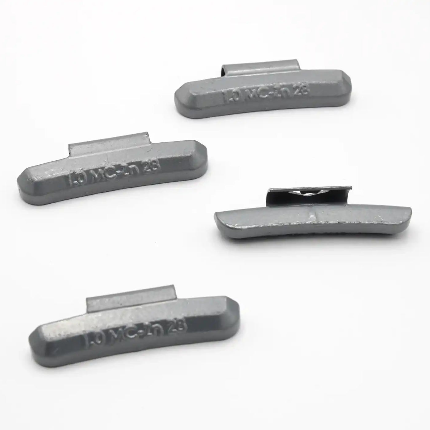 MC 1.0oz Zinc Clip on Wheel Weights for Domestic Alloy Rims 100 PCS, additional view 4