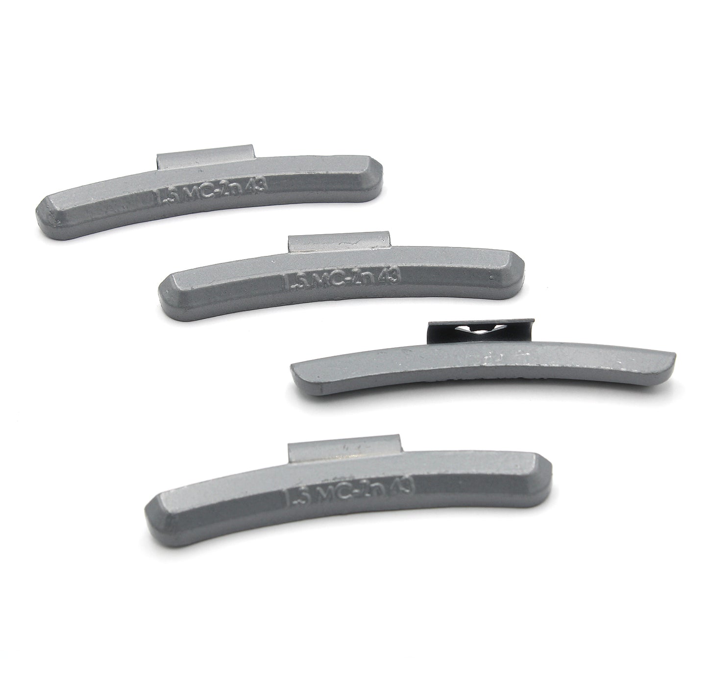 MC Series 1.50‑oz Rust-Proof Epoxy Coated Zinc Hammer‑On Wheel Weights - Box of 50 - a2ztiresupplies