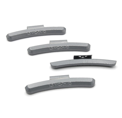 MC Series 1.50‑oz Rust-Proof Epoxy Coated Zinc Hammer‑On Wheel Weights - Box of 50 - a2ztiresupplies