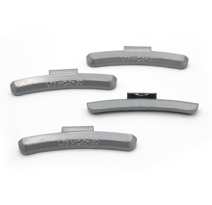 MC Series 1.75‑oz Rust-Proof Epoxy Coated Zinc Hammer‑On Wheel Weights - Box of 50 - a2ztiresupplies