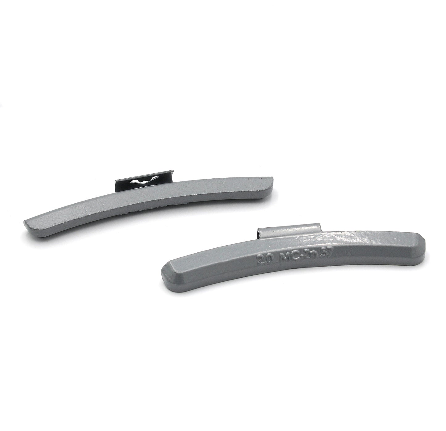 MC Series 2.0‑oz Rust-Proof Epoxy Coated Zinc Hammer‑On Wheel Weights - Box of 25 - a2ztiresupplies