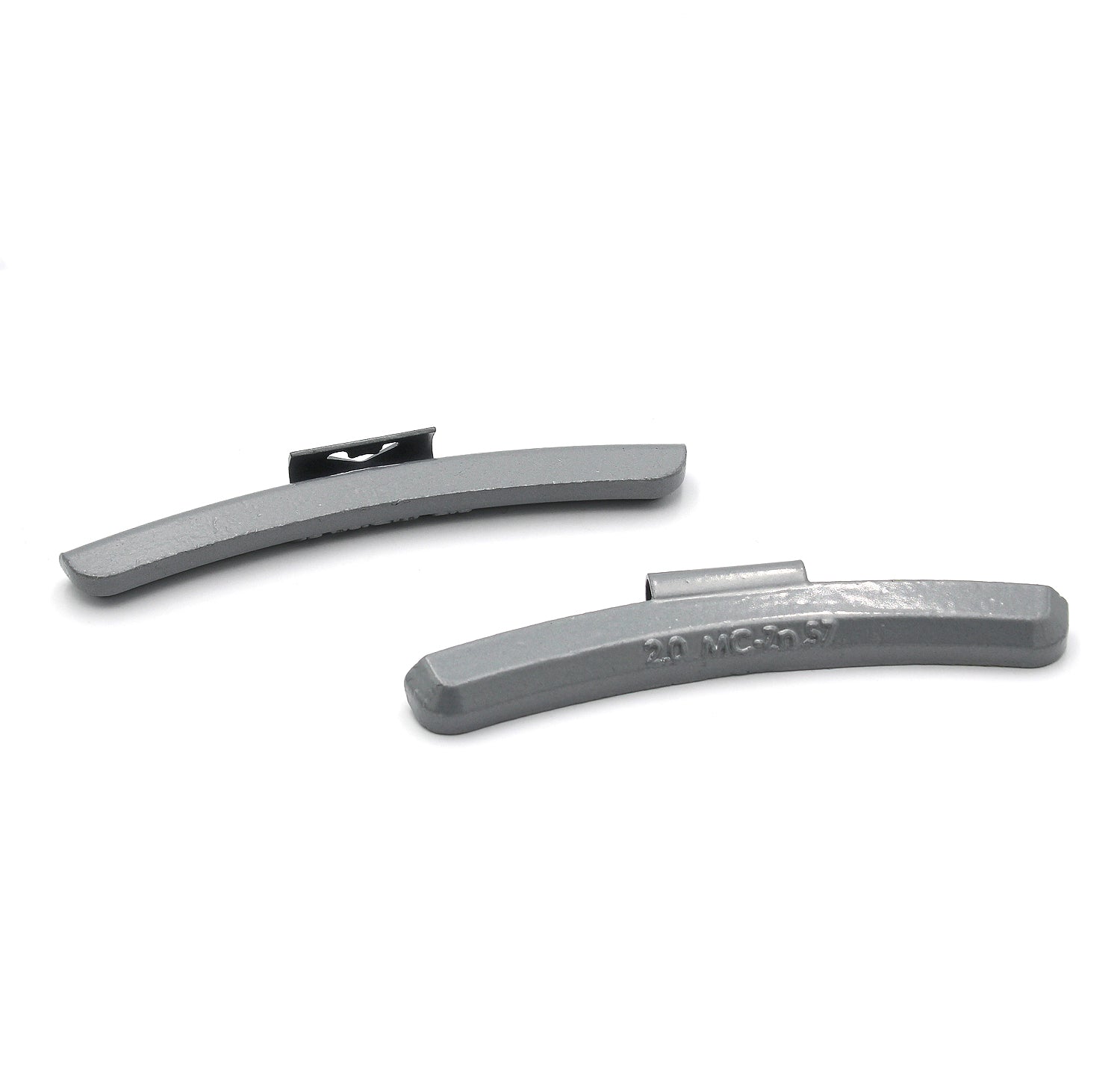 MC Series 2.0‑oz Rust-Proof Epoxy Coated Zinc Hammer‑On Wheel Weights - Box of 25 - a2ztiresupplies